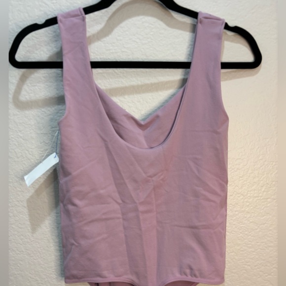 NWT- Free People Intimately Thong Bodysuit w Snap Crotch Lt Purple Size Medium - Picture 4 of 4